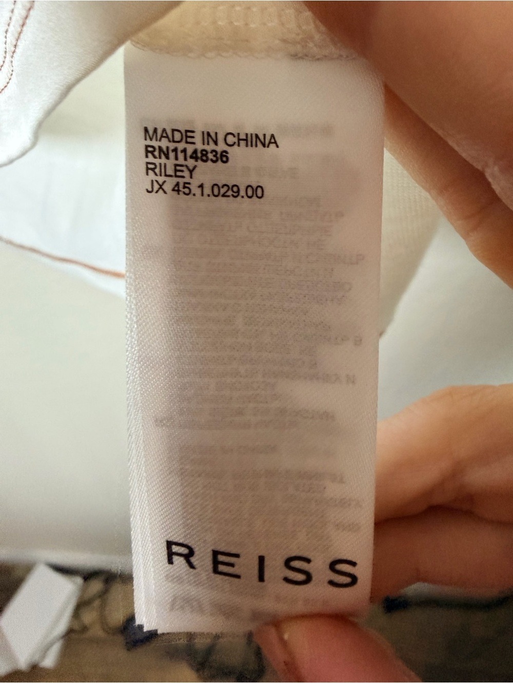 Reiss Riley Ivory Silk Blend Sleeveless Tank Top XS Luxury Minimalist - Picture 2 of 9